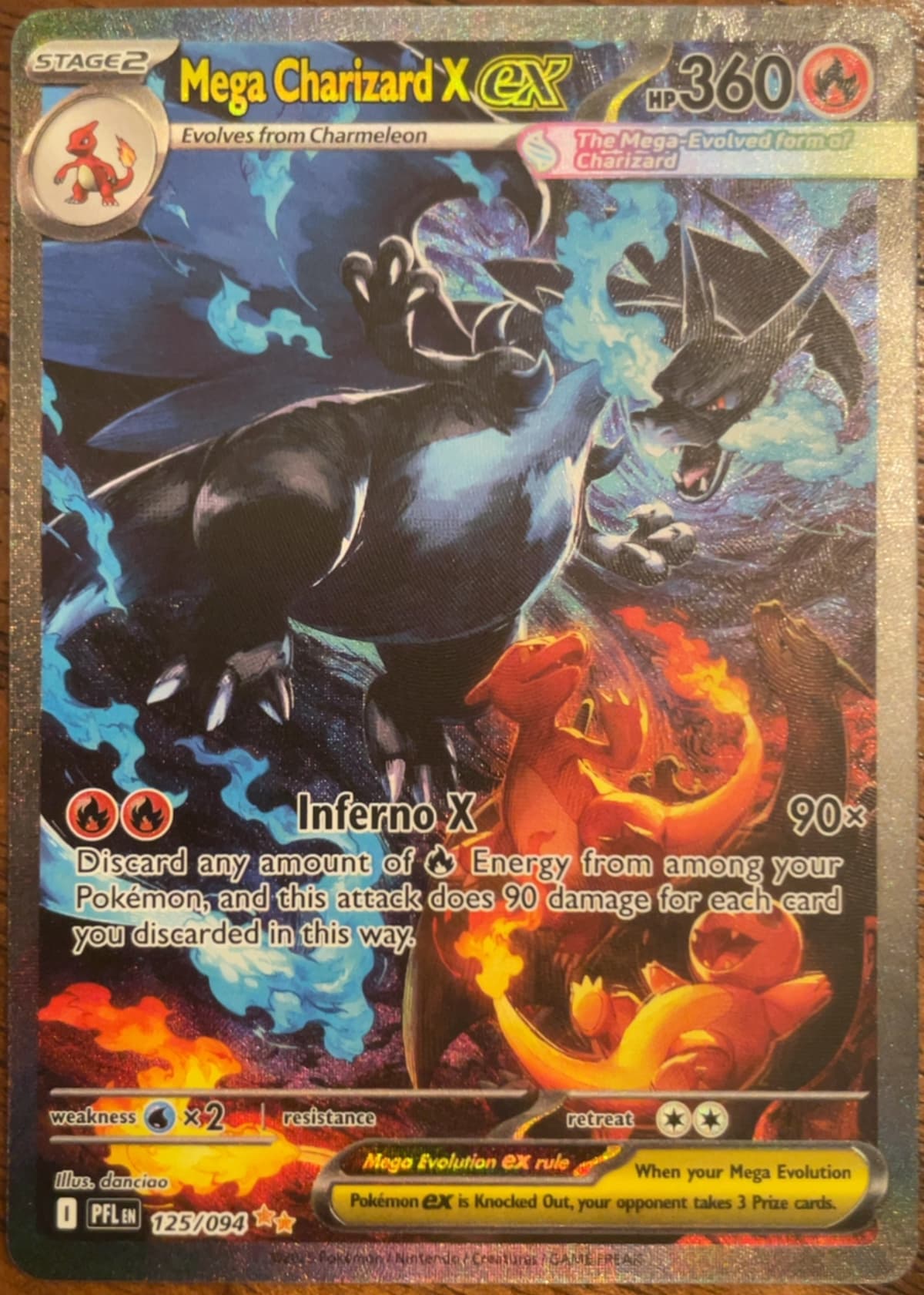 Mega Charizard X ex - Grade 9 - Phantasmal Flames #125/094 | TCGrader Mega Charizard X ex - Grade 9 - Phantasmal Flames #125/094 | TCGrader