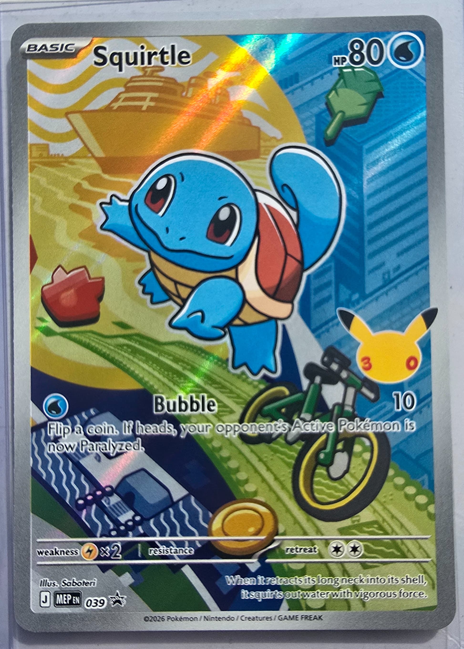 graded squirtle card 148 142 (Graded) Case end display 170 Squirtle - Extended Artwork