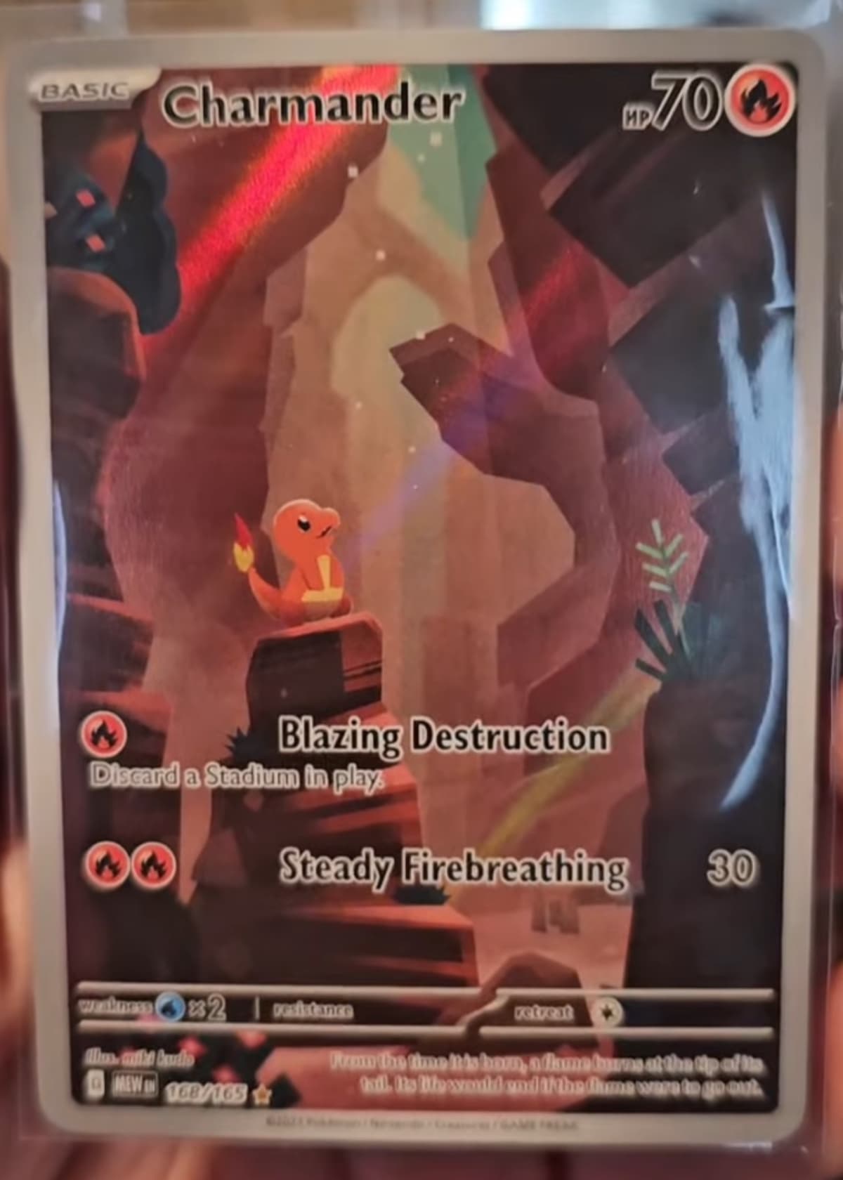 graded charmander card Pokemon Charmander Scarlet Violet 151 Promo Holo CGC Graded 9 Mint Not PSA Card
