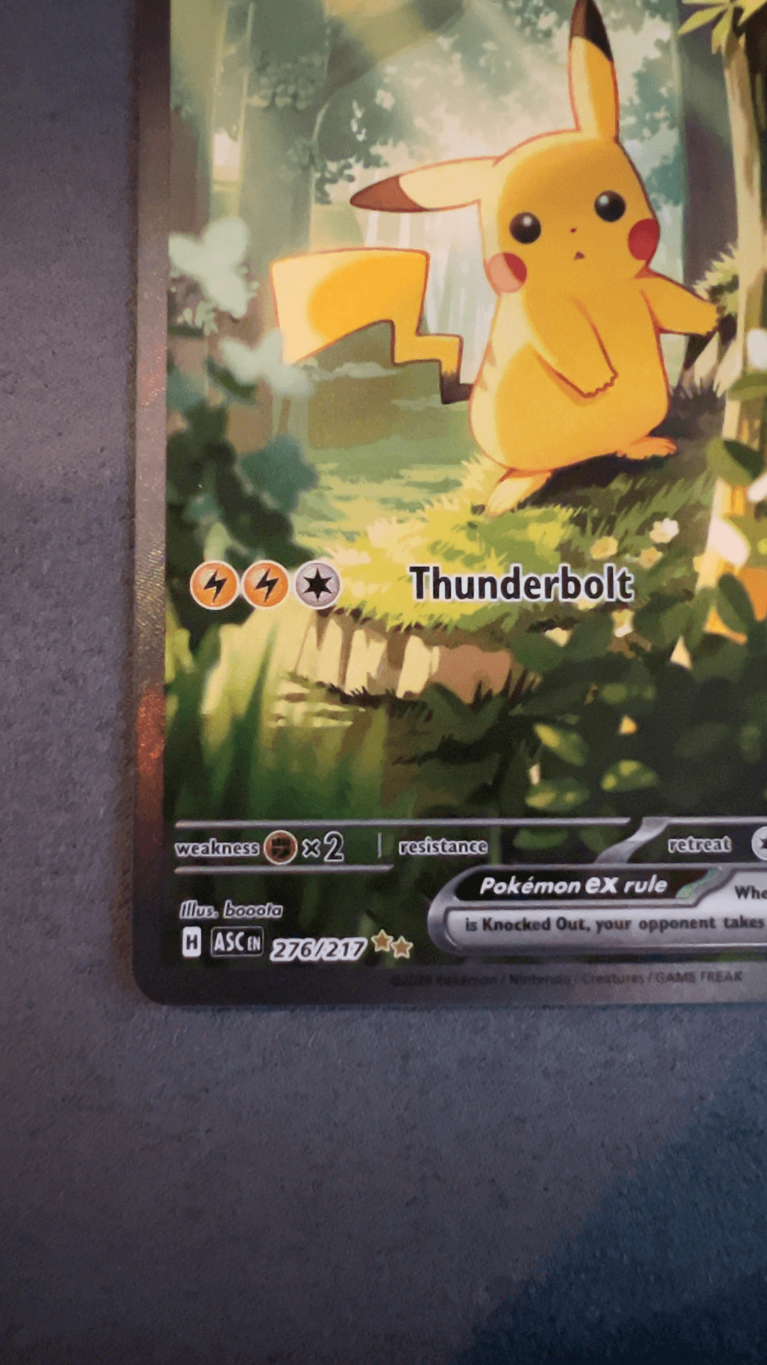 Pikachu ex - Grade 8.8 - Ascended Heroes #276/217 | TCGrader Pikachu ex - Grade 8.8 - Ascended Heroes #276/217 | TCGrader
