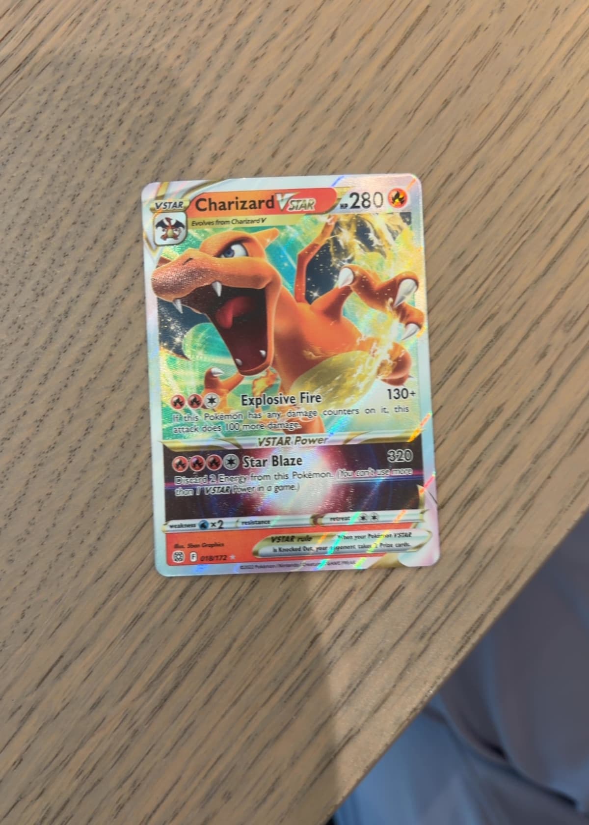 charizard pokemon card brilliant stars Charizard VSTAR 174/172 : Brilliant Stars Holo