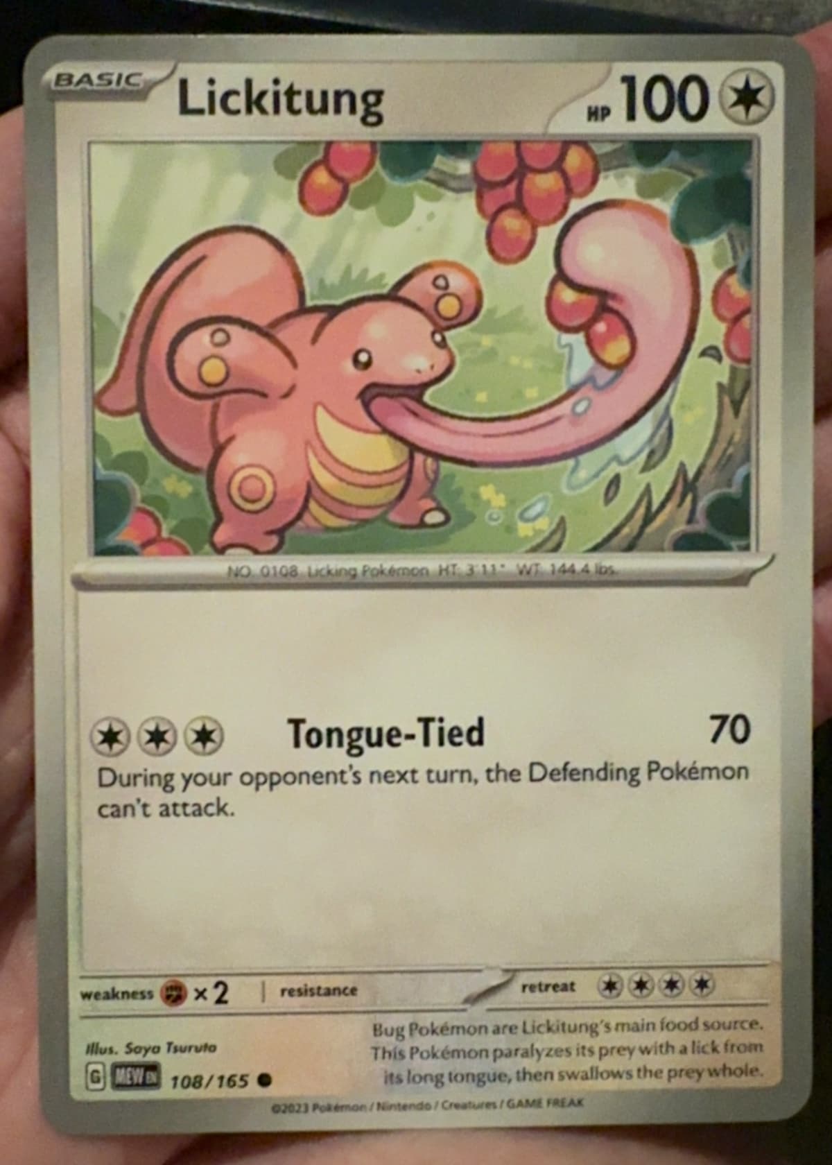 lickitung pokemon card value Lickitung AR 082/071 sv5M Japanese Pokemon Card Cyber Judge