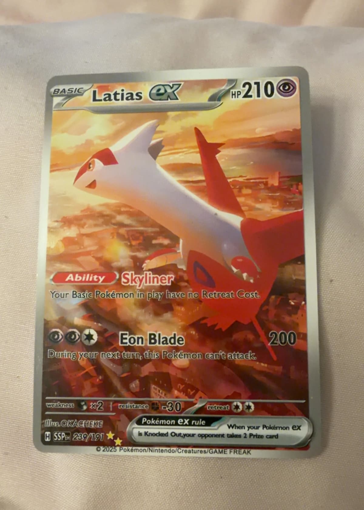 latias ex pokemon card - Mega - 100/132 - ME01: Mega Evolution (MEG) - Double Rare cementing its place as a must Pokemon - Latias ex Special