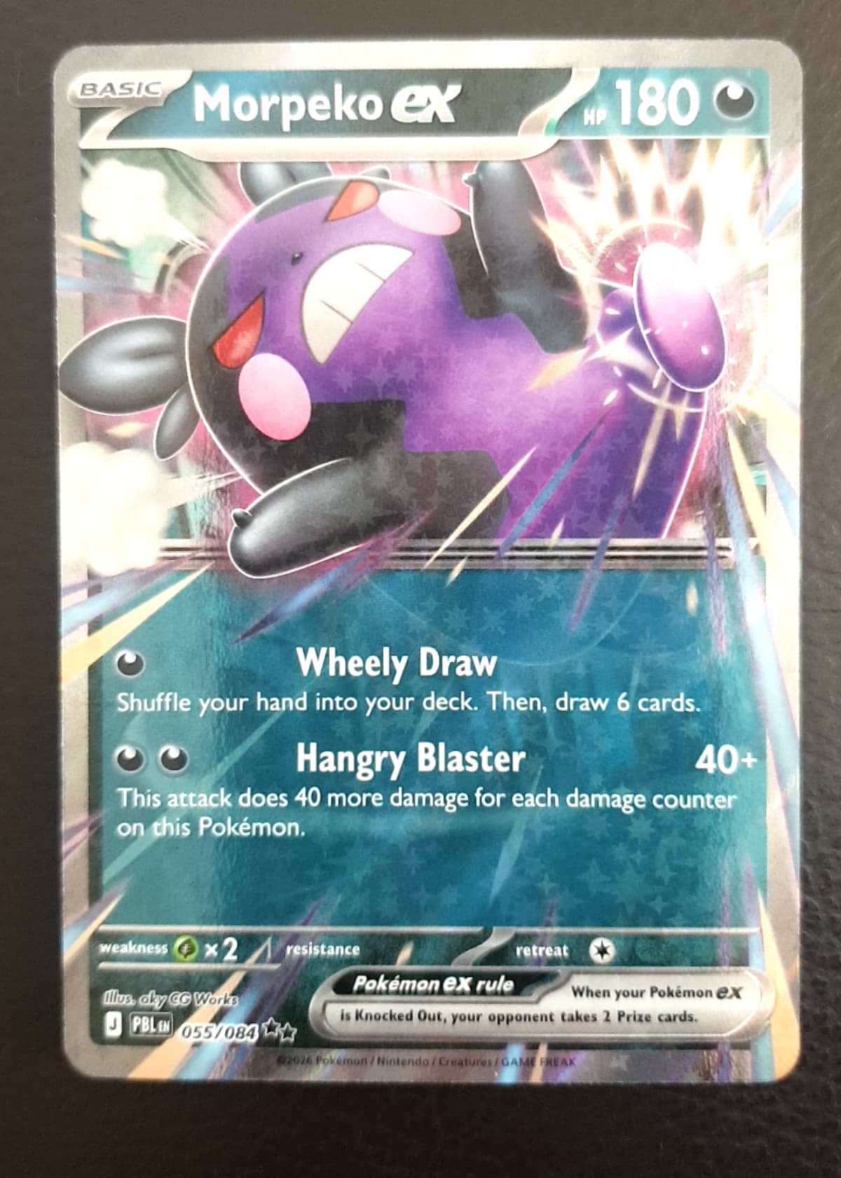 morpeko pokemon cards {100/081}Morpeko ex it has no Retreat Cost Morpeko V-UNION Special Collection