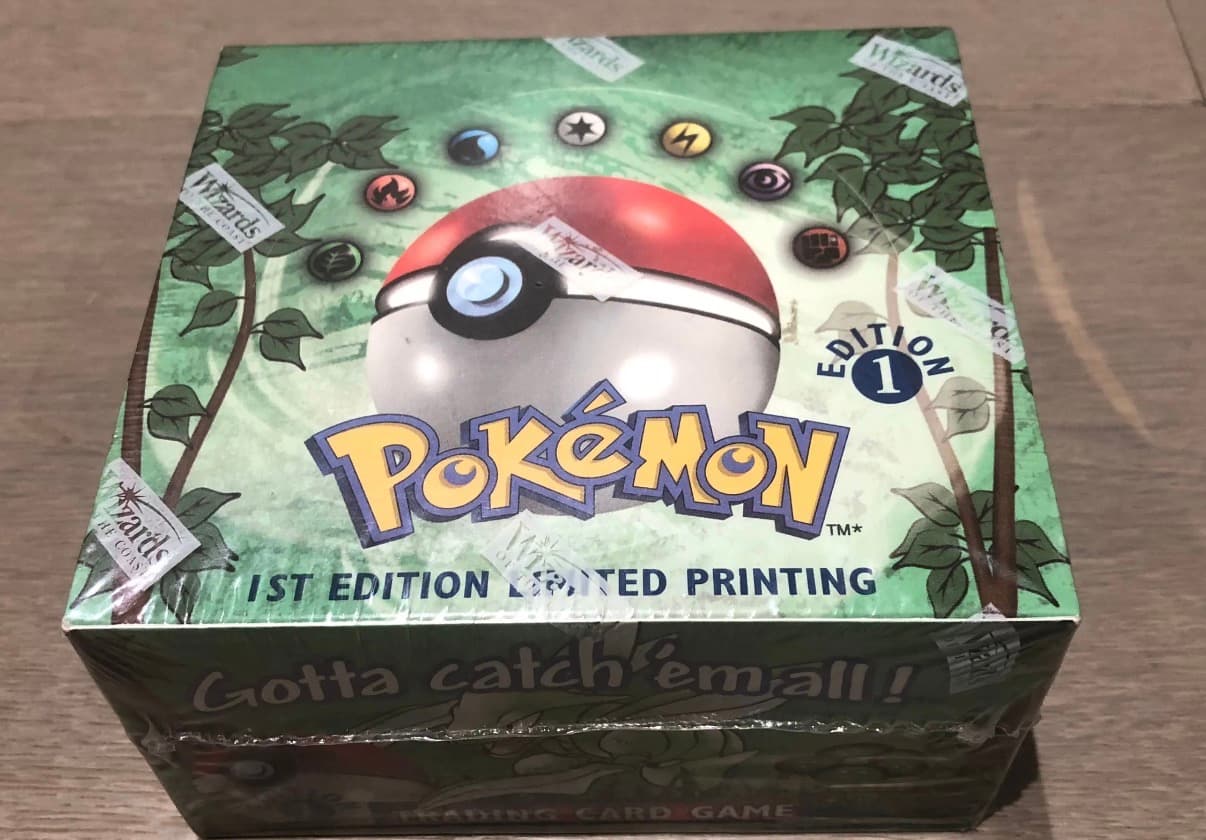 1st edition jungle booster box sealed Asking for help on buying